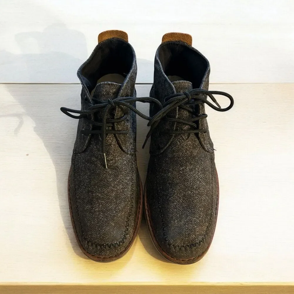 TOMS Men's Chukka Boot - Size 12 - Grey/Black - Picture 1 of 7